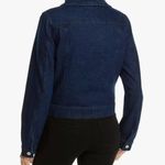 Bagatelle Women's Blue Removable Knit Drape Collar Denim Jacket Size S Photo 1