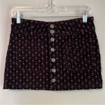 We The Free Free people Joanie corduroy navy mini skirt size 24 = 00 or XXS Photo 2