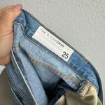 Rag and Bone Boyfriend Light Wash Abingdon Wash 100% Cotton Size 25 Distressed Photo 7