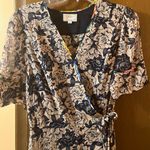 Johnny Was Jade  Floral Print Wrap Midi Dress Photo 6