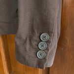 CAbi single button cinch back Brown Women's Blazer size 12 Photo 2