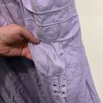 Anthropologie By Palazzo Utility Pants Cargo Wide Leg Lilac Purple Pull On Sz 10 Photo 11