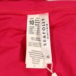Seafolly NWT Persian Pink “V” Band Retro Pant Bikini Bottom Size 6 Photo 7