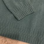 White + Warren Teal Cashmere Sweater Size M Photo 6