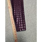 Peloton NWT Women's XL Show Up Houndstooth Leggings Purple Metallic High Rise Photo 6