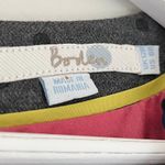 Boden USA Boden Wool Blend Polka Dot Floral Lined Tulip Split Neck Cap Sleeve Dress Grey 8 Photo 4