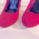 Michael Antonio Magenta suede Stiletto 5” heels. Photo 1