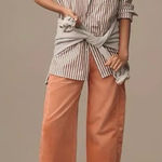 Anthropologie Pilcro The Kenna Heritage Mid-Rise Barrel Jeans corduroy material Photo 0