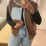 SO Oversized Boxy Sherpa Pocket Vest size L Photo 1