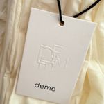 NWT DEME BY GABRIELLA Alyssa Top And Skirt Set in Off White Size Small Photo 8