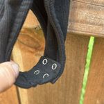 ALL SAINTS Norma Ribbed Black Bodysuit Size 2 NWT Photo 8