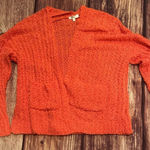 Reborn J Women’s  Orange Cardigan NWOT Size 2X Photo 0