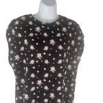 & Other Stories & Other Stories Women's Size 8 Medium Black‎ Floral Day Dress Photo 1