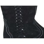 Sporto  Bridget Black Suede Cowboy Boots Size 6.5 M Photo 9