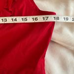 Last Kiss Red Ruffle Vest Junior L NWT Photo 3