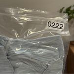 BCBG Maxazria NWT Size 12 Ice Blue Sleeveless Halter Pleated Maxi Dress Evening Photo 8