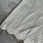 Revolve One Grey Day crocheted mesh short sleeve sweater White Size XS Photo 3