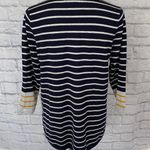 United States Sweaters women M NWT Vneck Longsleeve pullover stripe sweater Photo 10