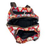 LeSportsac  Quilted Hearts Pattern Medium Size Nylon Shoulder Bag Purse Tote Photo 2