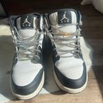 Jordan 1 Mid Youth Size 5 White Shadow Womens Sz 6.5/7 Photo 9
