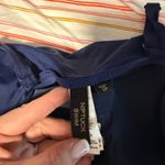 Nautical Blue and White One Piece Swimsuit with Sweetheart Neckline Size 10 Photo 1