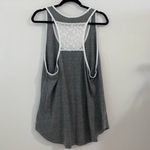 Reebok New York Rangers Gray and White Lace Back Tank Top Size 2XL Photo 1