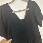Old Navy NWOT  Black Short Puff Sleeve Jumpsuit Photo 3