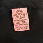 Eliza J 100% Silk Side Ruched Pleated Cap Sleeve Sheath Evening‎ Dress Si… Black Size 4 Photo 6