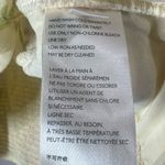 Free People  Final Rose Yellow Floral Ruched Top Large Photo 9