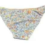 J.Crew  Small Scrunchie High-Cut Bikini Bottom Afternoon Floral Size Large NWT Photo 1