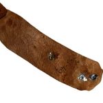 Unique Handmade Leather 3D Floral Accent Belt. Photo 10