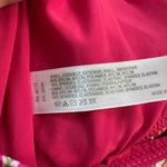 Anthropologie  Claudia Cut Out Halter  One Piece Pink Paisley Swimsuit Small Photo 10