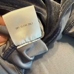 Birdy Grey  Sz MED Hannah Velvet Maxi Dress Storm Blue Prom Bridesmaid Stretch Photo 15