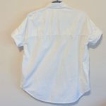 Madewell Courier Shirt oversized white short sleeve buttondown cotton shirt, XS Photo 6