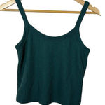 Old Navy  Women’s Classic Brushed Waffle Knit Tank Moss Green Size MP Photo 0