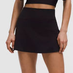 Lululemon skirt tennis skort Black high rise pockets pull on soft align like new Photo 0