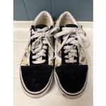Vans Women's Old Skool Ditsy Floral True White Canvas Suede shoes Size 5.5M Photo 2