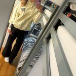 Yellow hoodie Size L Photo 1