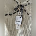 For Love & Lemons NWT Becka Mini White Knit Dress S Photo 6