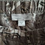 J.Jill Love Linen Size M Medium Leaf Print Wide Leg Pants Pockets Photo 2