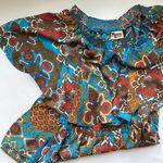 Show Me Your Mumu ‘Rosarita’ off the ruffle shoulder romper, size medium Photo 0