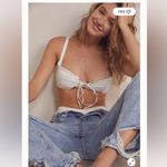 For Love & Lemons Clementine Bra Lace-Up Top size L Photo 3