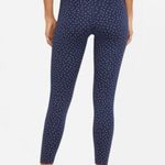Nike • Ruched Waistband Navy Blue Polka Dot Leggings Photo 10