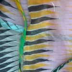 Diane Von Furstenberg ‎ Womens Multi-Color ANSON Chiffon Tunic Maxi Cover-Up S Photo 5