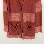 Free People Southport Beach Cardigan Small Striped Oversized Photo 4