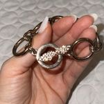 Victoria's Secret Women  gold bracelet with crystals on wings limited edition Photo 5