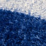 Vintage 90s Girl Identity Blue Striped Eyelash Turtleneck Sweater Size XS Photo 5