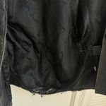 VINTAGE ✨ Genuine Leather Black Jacket 80s 90s Size L Photo 4