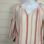 BeachLunchLounge  Orange Striped Top size M Photo 7
