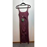 Halara New Women's Size Large Purple One Piece Sleeveless Jumpsuit Softlyzero Photo 2